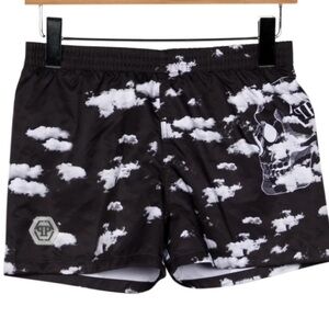 PHILIPP PLEIN JUNIOR Boys' Patterned Swim Shorts Size: 12